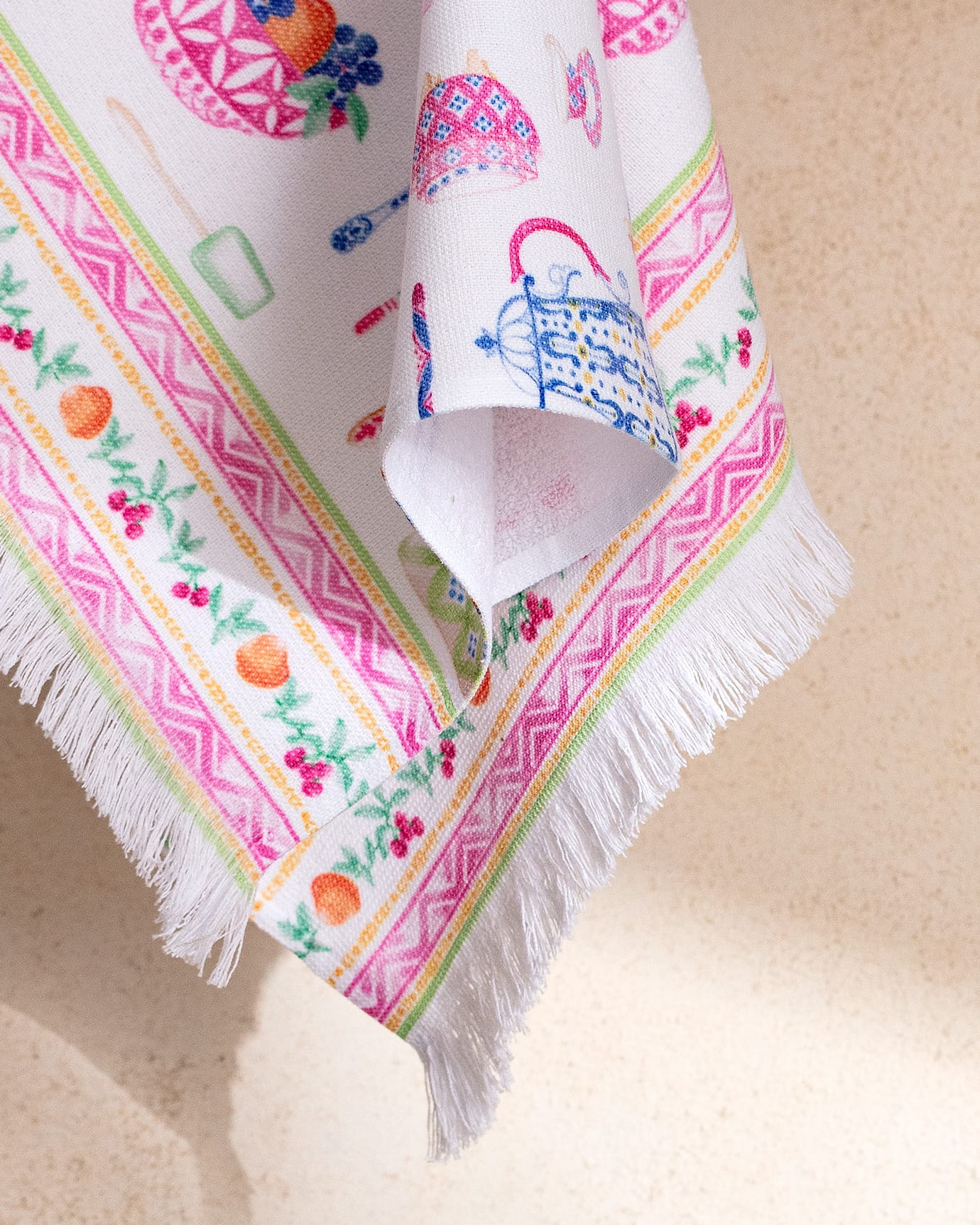 Cute Printed Kitchen Towel | Soft Absorbent Dish Cloth