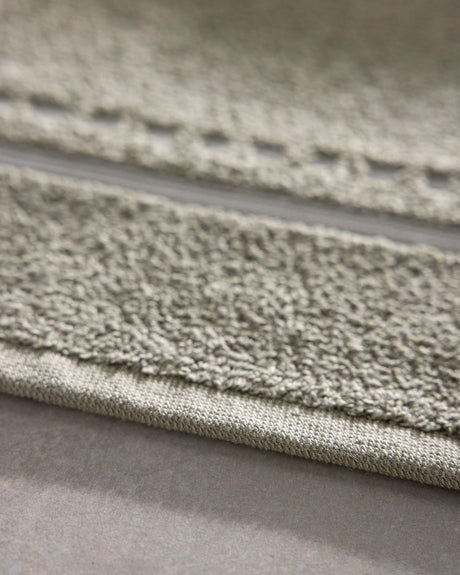 Premium Cotton Bath Mat for Bathroom – Soft & Absorbent Foot Towel – Khaki, 50x80 cm