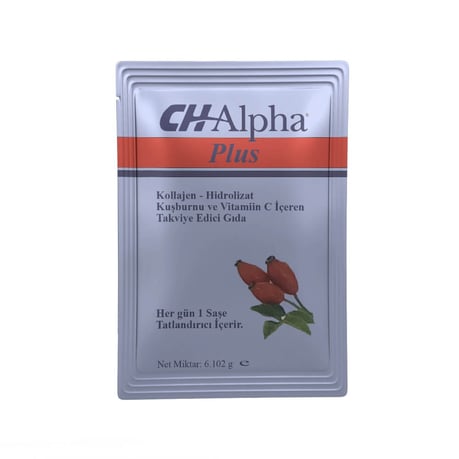 Mega Farma CH Alpha Plus Collagen - 30 Sachets with Rosehip & Vitamin C