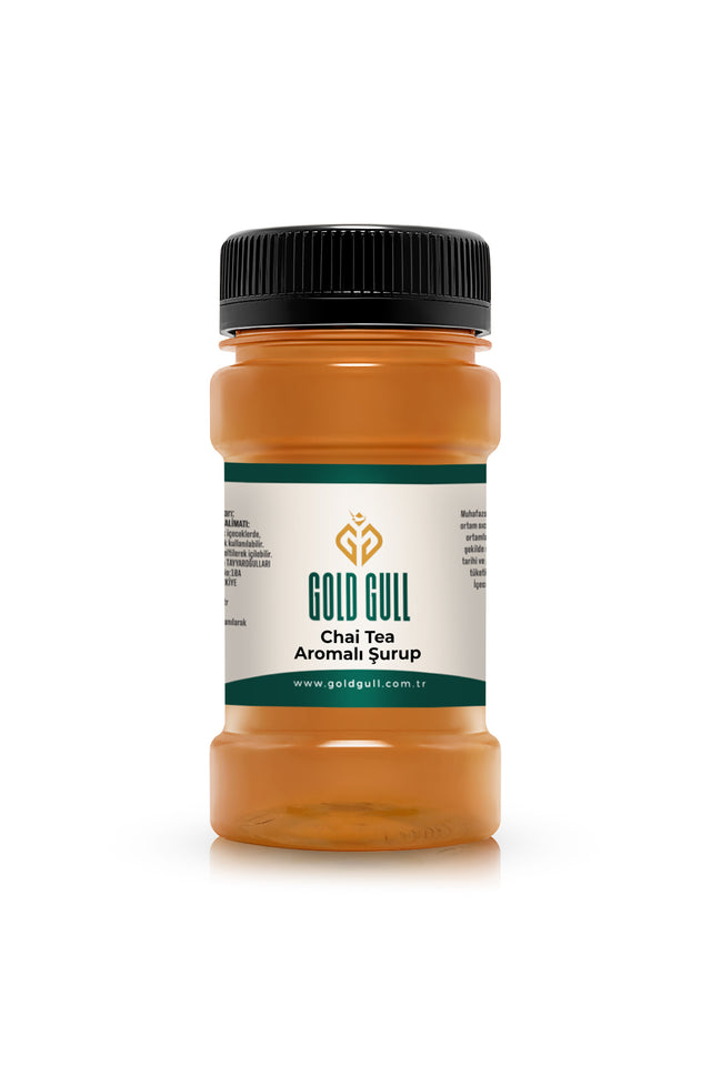 Gold Gull Professional Chai Tea Flavoring Syrup Concentrate - 80ml