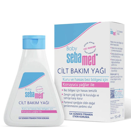 Chamomile & Panthenol Baby Oil - Deep Moisturizing Diaper Care - TryAladdin