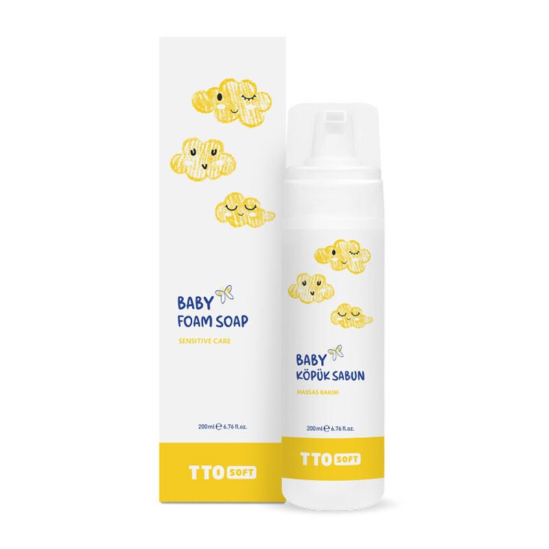 Chamomile & Vitamin E Baby Foam Soap - Gentle Cleansing for Sensitive Skin - TryAladdin