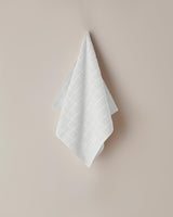 Premium-Chequer-Pattern-Soft-Cotton-Hand-Towel-White