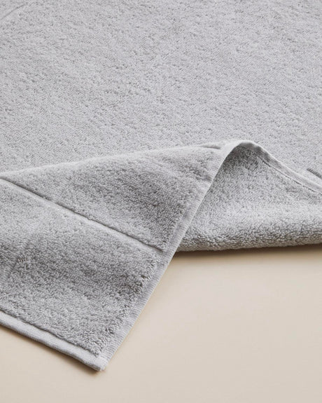 Premium-Quality-Checkered-100-Percent-Cotton-Foot-Towel-Grey