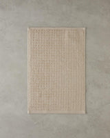 Premium-Turkish-Cotton-Checked-Hand-Towel-Beige-30x45cm