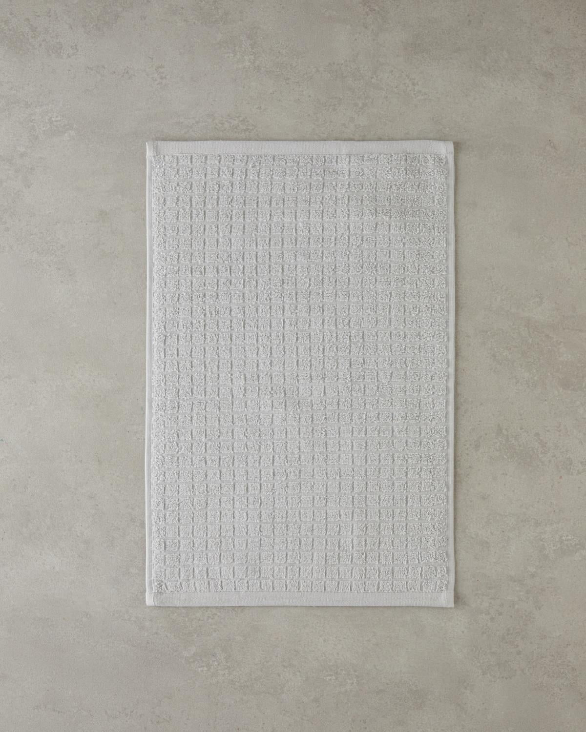 Asciugamano Professionale in Cotone a Quadretti Grigio Premium