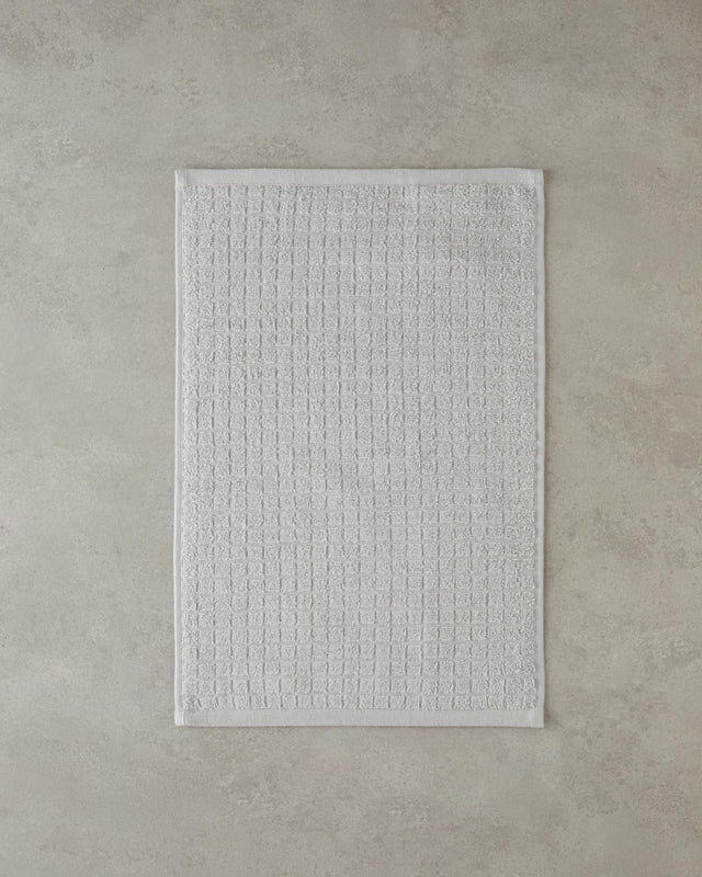 Premium-Cotton-Chequered-Hand-Towel-Professional-Grade-Grey