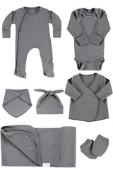 Chester Premium 7 - Piece Unisex Organic Cotton Baby Hospital & Newborn Gift Set - TryAladdin