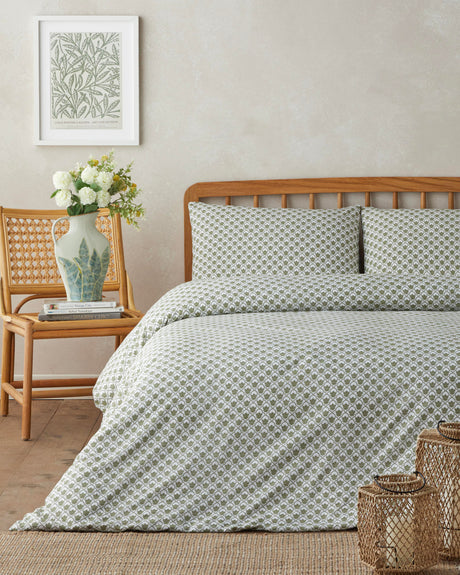 Premium Easy Care Floral Single Duvet Cover Set with Sheet