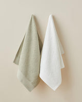 Professional-Grade-Diamond-Pattern-Cotton-Face-Towel-Light-Green