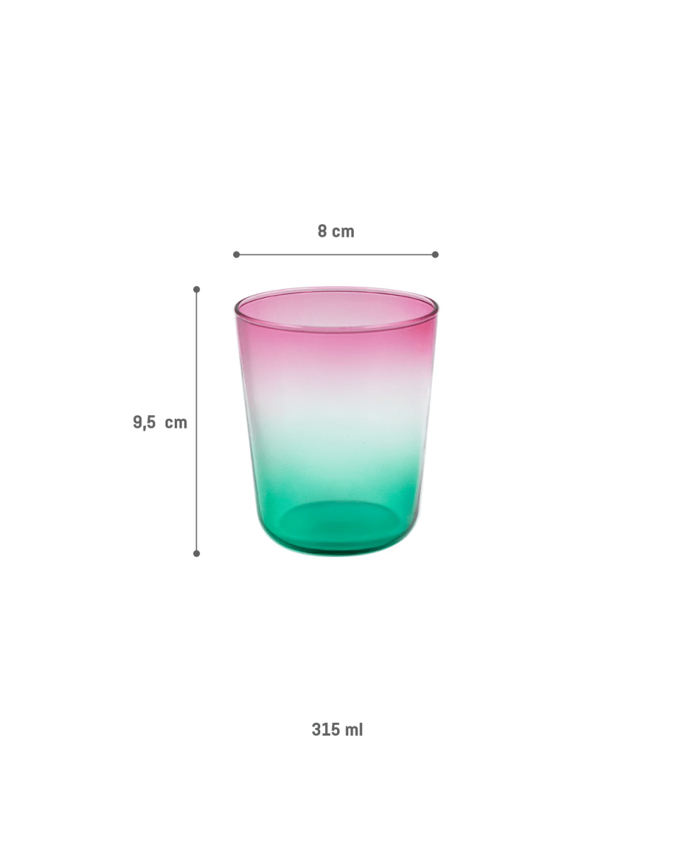 Chic Glass 4 - Piece Water Glass Set - Renard Collection - TryAladdin