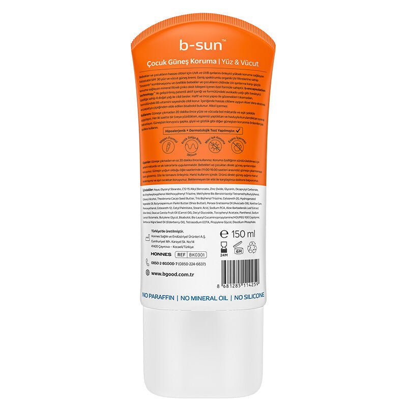 Children's Broad Spectrum SPF 50+ Sunscreen Cream - Face & Body - TryAladdin