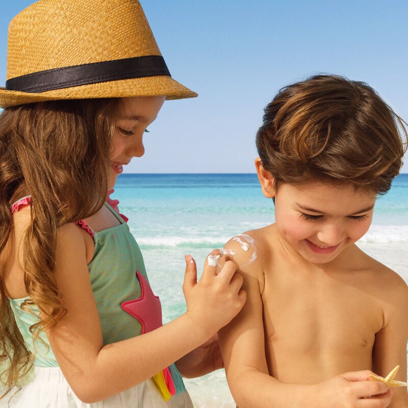 Children's Broad Spectrum SPF 50+ Sunscreen Cream - Face & Body - TryAladdin
