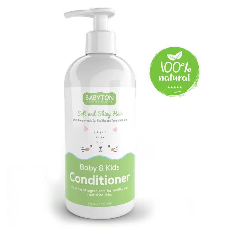Children's Detangling Hair Conditioner - Natural Aloe Vera, Soy Protein & B5 - TryAladdin
