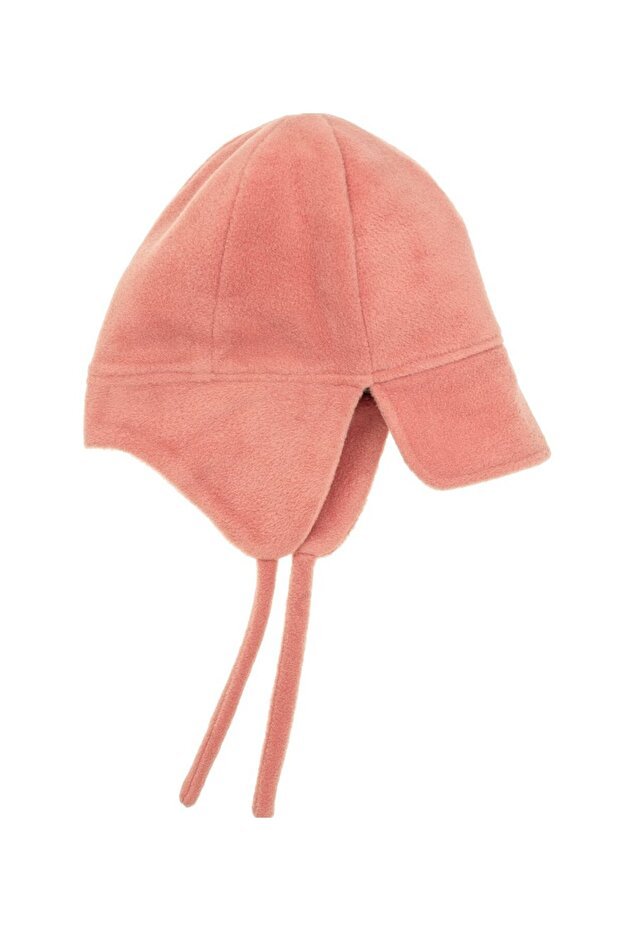 Children's Fleece Hat - Warm Rose Pink - TryAladdin