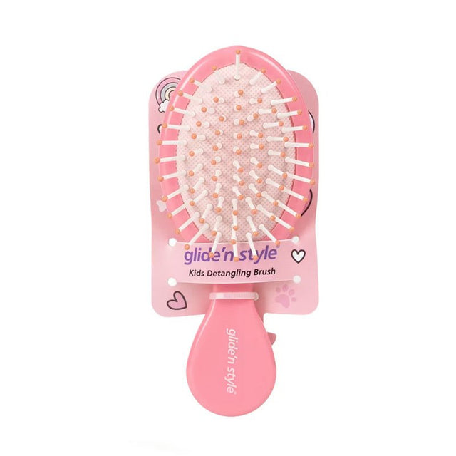Children's Gentle Detangling Hair Brush - Soft Bristle - TryAladdin