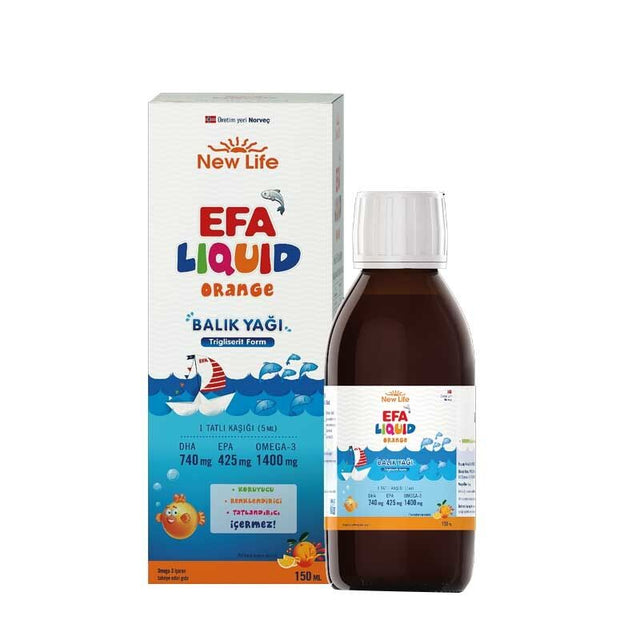 Children's Omega - 3 Fish Oil - Brain & Development Liquid - TryAladdin