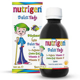 Children's Omega - 3 Fish Oil - Enriched with Vitamins D, K, Zinc & L - Arginine Syrup - TryAladdin