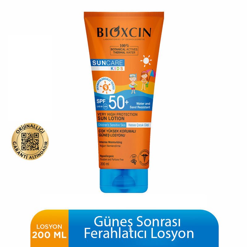Children's Sun Lotion - Very High UVA/UVB Protection SPF 50+ with Zinc Oxide - TryAladdin
