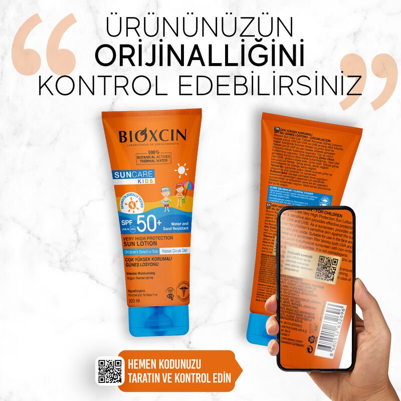 Children's Sun Lotion - Very High UVA/UVB Protection SPF 50+ with Zinc Oxide - TryAladdin