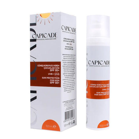 Children's Sunscreen Lotion - High Protection SPF 50+ with Zinc Oxide & Vitamin E - TryAladdin