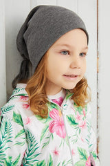 children's Unisex 100% cotton Rib Knit Hat & Neck Warmer Set - TryAladdin