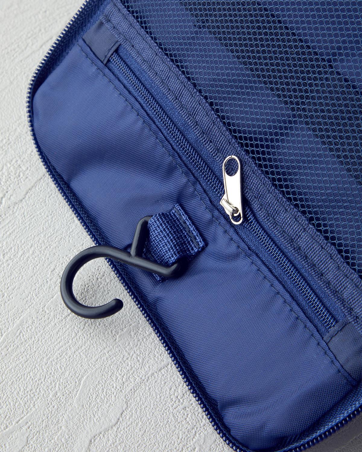 Professional Desktop Organizer Navy Blue Storage Solution