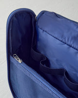 Professional Desktop Organizer Navy Blue Storage Solution