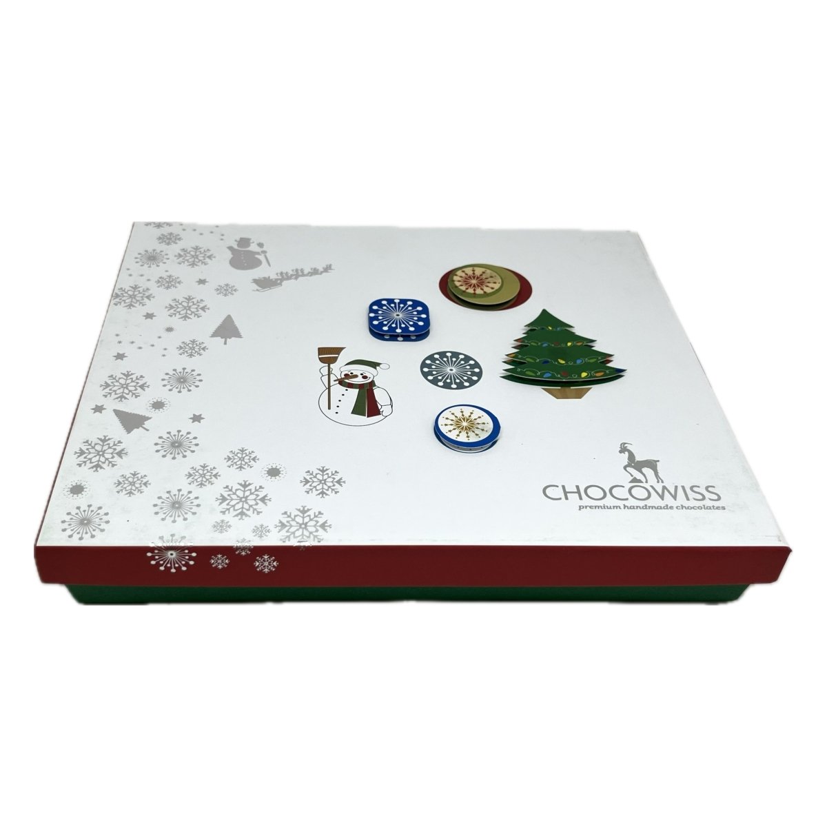 Chocowiss Premium Holiday Assortment - Dubai - Style Pistachio & Kadaif Pralines - 230g - TryAladdin