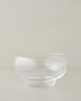 Professional Clear Glass Serving Bowl 20cm Diameter