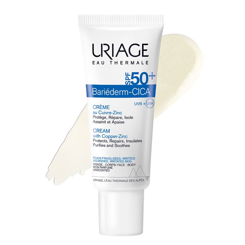 Cica - Repair Sun Cream - SPF50+ for Sensitive & Compromised Skin - TryAladdin