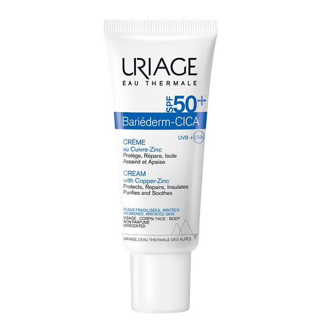 Cica - Repair Sun Cream - SPF50+ for Sensitive & Compromised Skin - TryAladdin