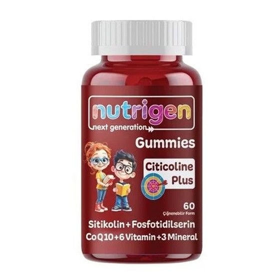Citicoline Plus & CoQ10 - Cognitive Support & Vitality Chewable Gummies - TryAladdin