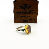 Citrine Stone Women's Ring