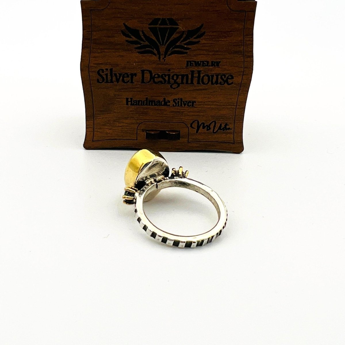 Citrine Stone Women's Ring