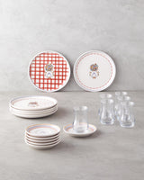 Premium-Colorful-Ceramic-Dessert-Plate-Set-18-Piece