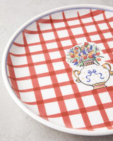 Premium Colorful Ceramic Dessert Plate Set 18 Piece