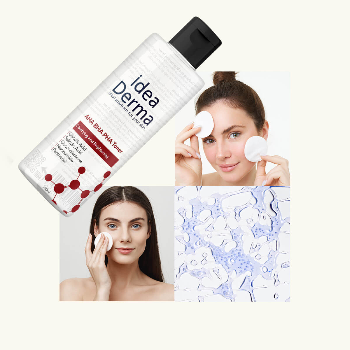 Clarifying & Brightening Toner - AHA BHA PHA Salicylic Acid Formula - TryAladdin