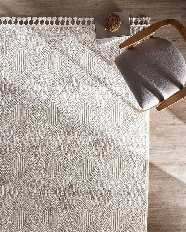 Clavier Fringed Area Rug - Modern & Soft Home Decor Carpet - TryAladdin