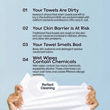 Clean Towels XL - 50 Count Single - Use Makeup & Face Cleansing - TryAladdin