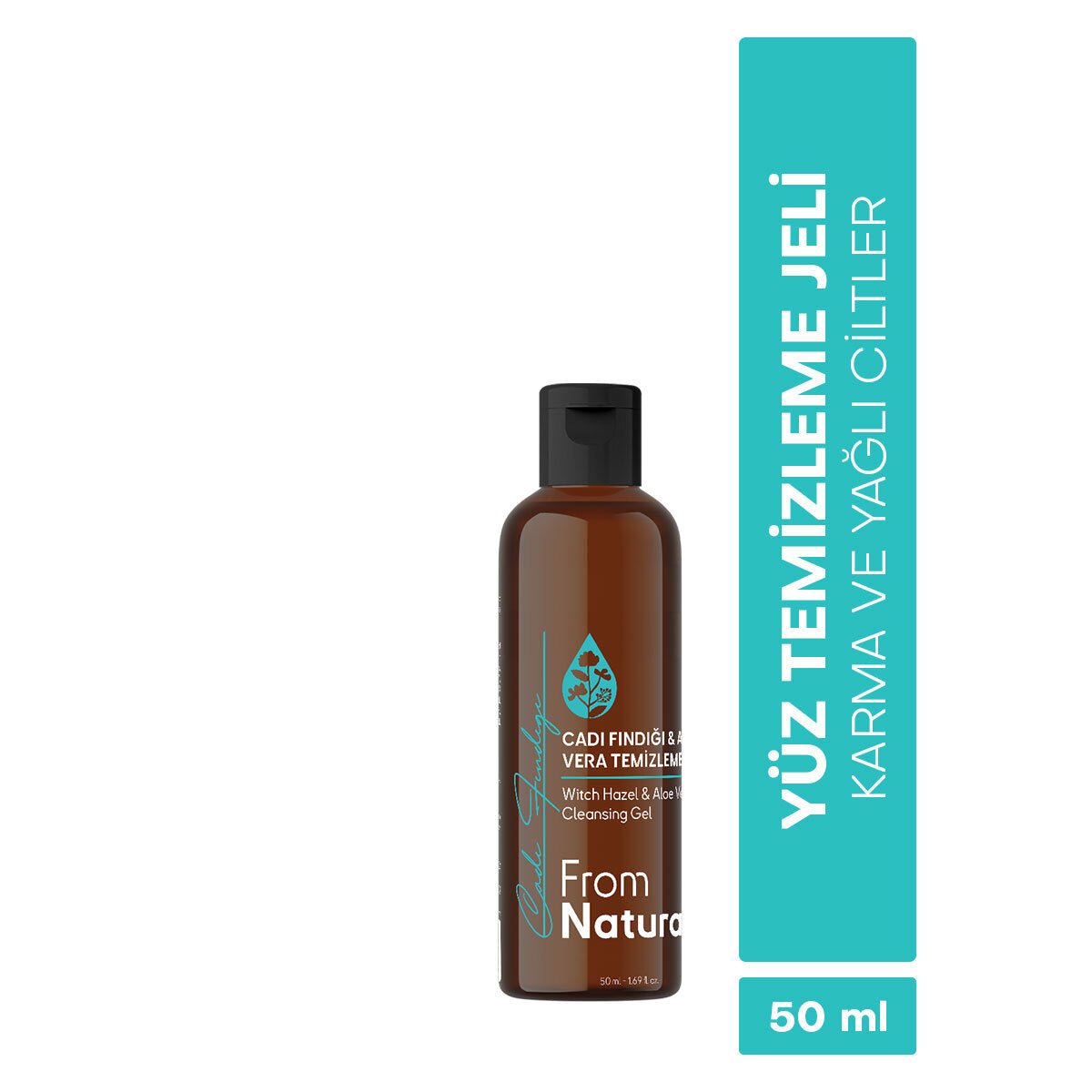 Cleansing Gel - Hydrating, Brightening & Pore Refining with Witch Hazel & Aloe Vera - TryAladdin