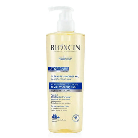 Cleansing Shower Oil - Hydrating & Barrier Protecting with 5% Panthenol & Ceramides - TryAladdin