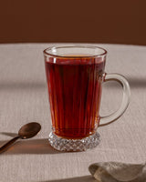 Clear Glass 4 - Piece Tea Cup Set - Madeleine Design - TryAladdin