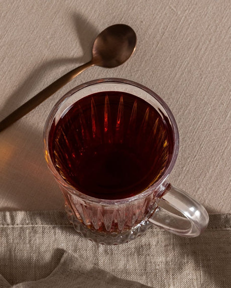 Clear Glass 4 - Piece Tea Cup Set - Madeleine Design - TryAladdin