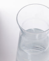 Clear Glass Carafe - Elegant Snowflake Design - TryAladdin