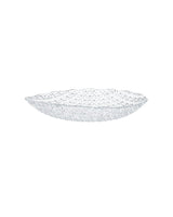 Clear Glass Oval Serving Bowl - Modern Elegance & Versatility - TryAladdin