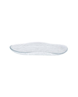 Clear Glass Oval Serving Plate - Modern Minimalist Design - TryAladdin