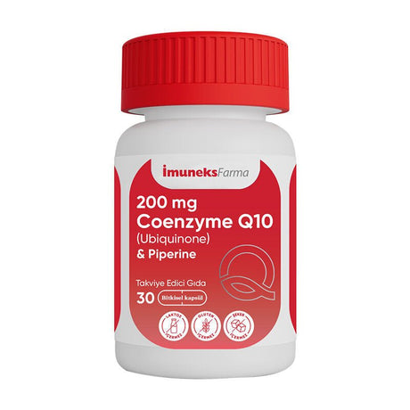 Coenzyme Q10 & Piperine - Enhanced Absorption Dietary Supplement Capsules - TryAladdin