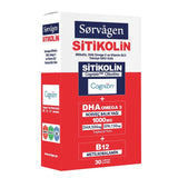 Cognizin Citicoline DHA Omega 3 & B12 - Brain & Cognitive Support Softgels - TryAladdin
