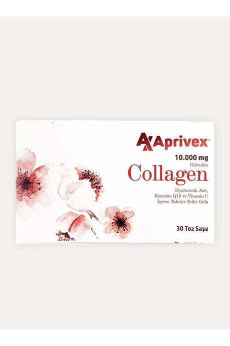 Collagen 10 g Hydrolyzed Powder - Hyaluronic Acid & Vit C (30 Sachets) - TryAladdin